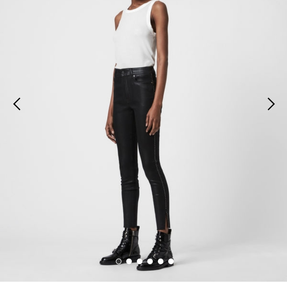 MILLER MID-RISE MINISTUD SUPERSTRETCH SKINNY JEANS